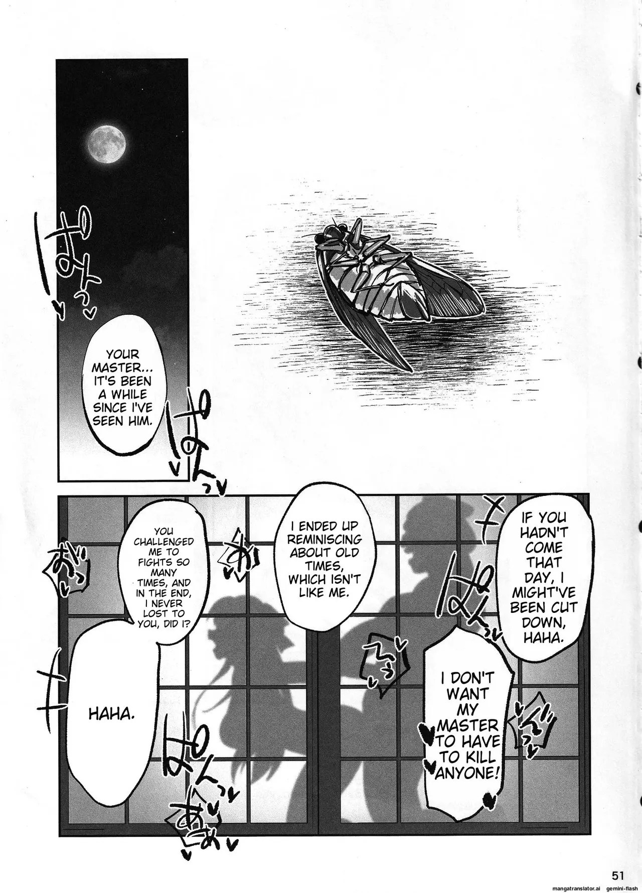 (C106) [Dokudami (Okita Ababa)]Manadeshi ga Touzoku ni Netorareta Hanashi + Paper C106[English] Page 50