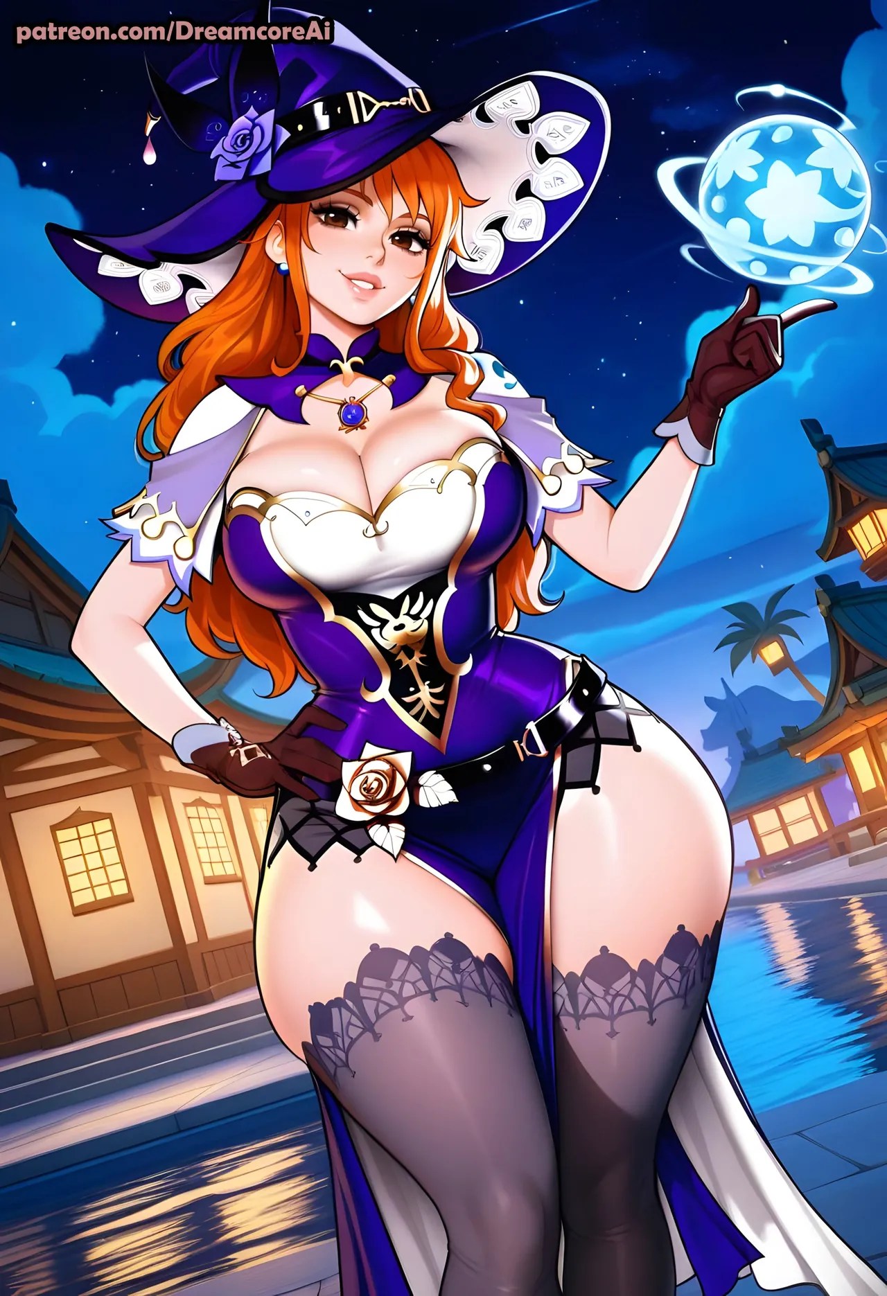 DreamcoreArt - Set 1404 - Nami BWC(Patreon) (AI Generated) Page 34