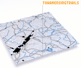 Towamensing Trails United States USA Map Nona Net Map 3d 75.585 41.00778 