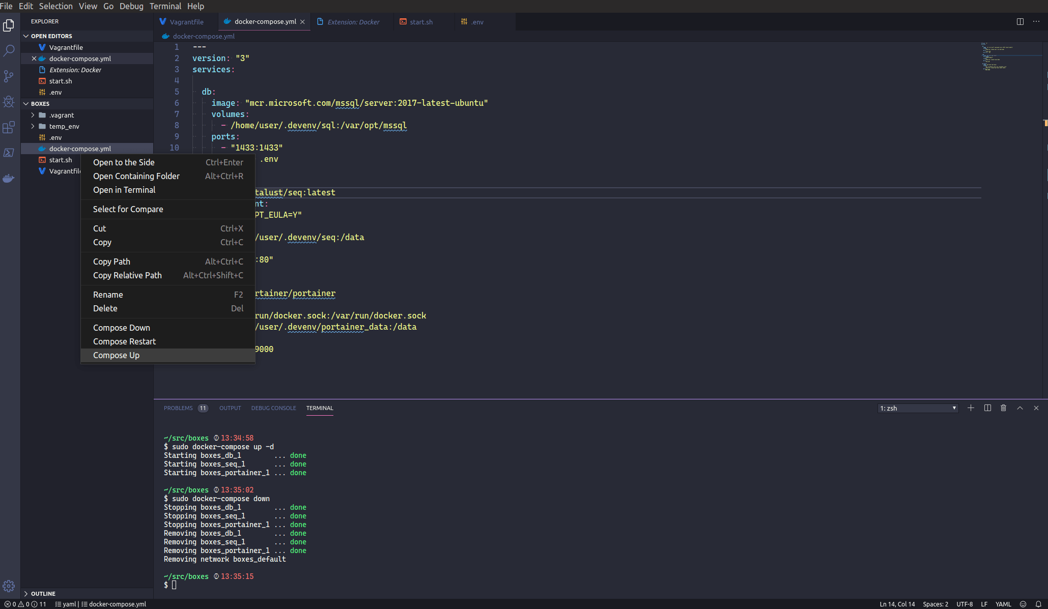 Using environment variables in your net core builds