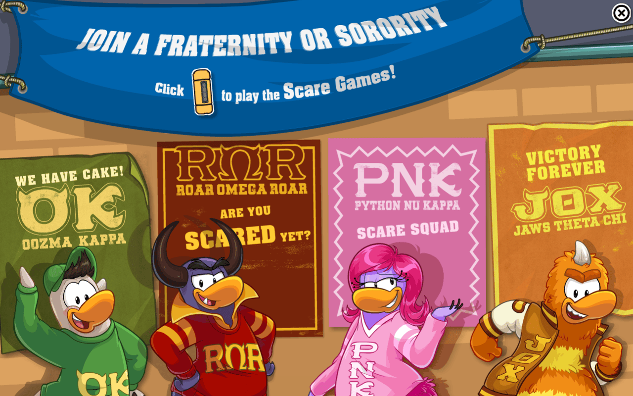 NewCP Monsters University Party Free Items