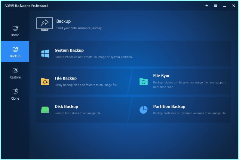 AOMEI Backupper 8.0.0 Multilingual – (192 MB)