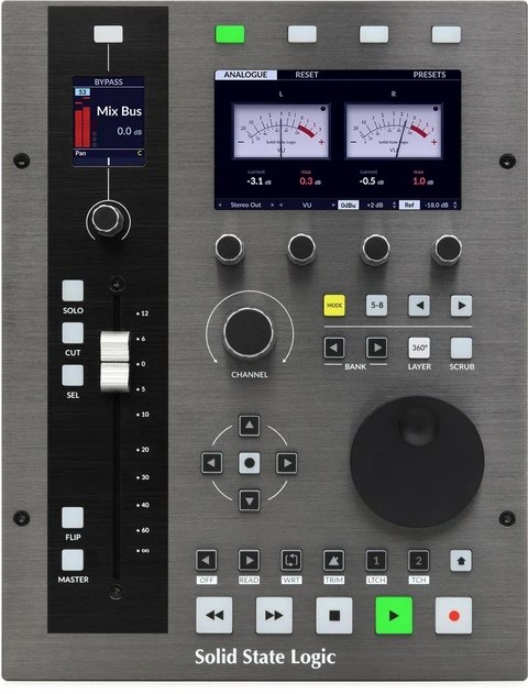 Solid State Logic SSL UF1 single-fader DAW controller for music production and mixing