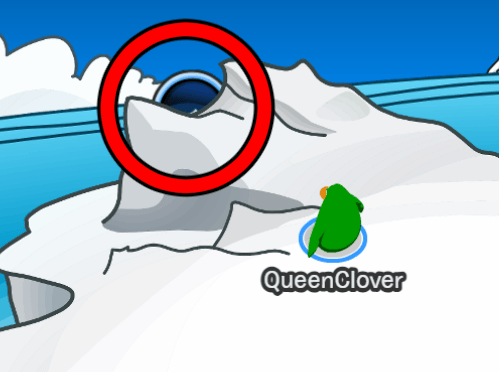 New Club Penguin Card Jitsu Party Water Crystal at Iceberg