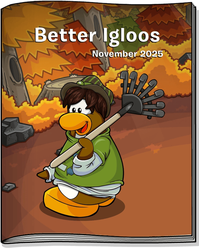 October Better Igloos Hidden Items