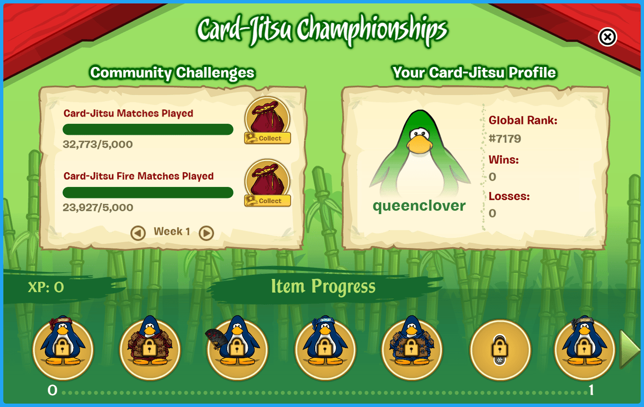 New Club Penguin Card Jitsu Party Championships