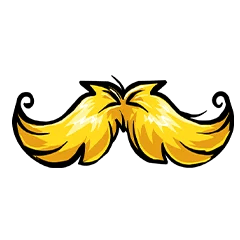 Goldstache Golden Item