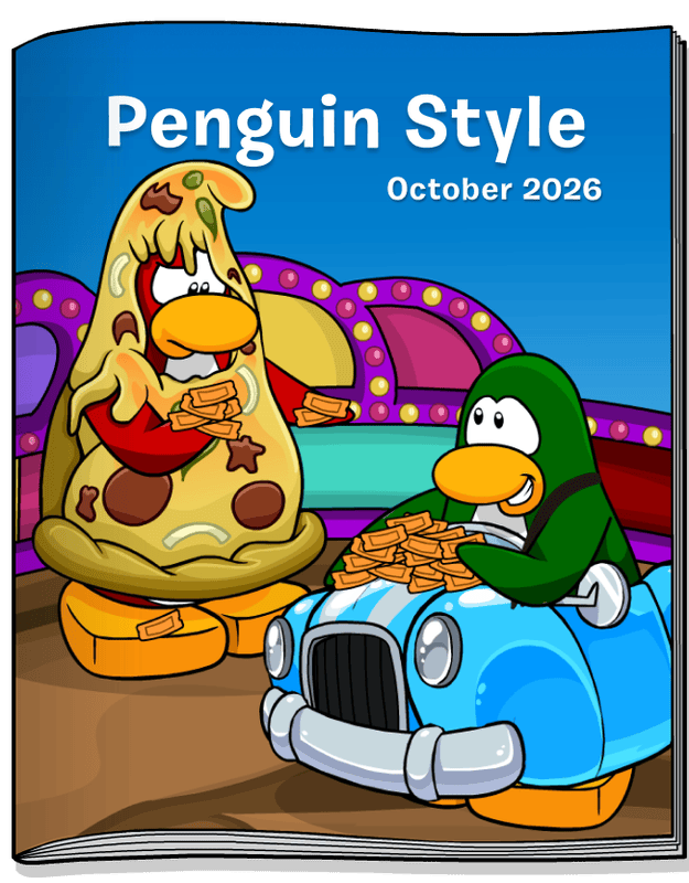 Club Penguin Legacy Penguin Style July 2026 Cover Page