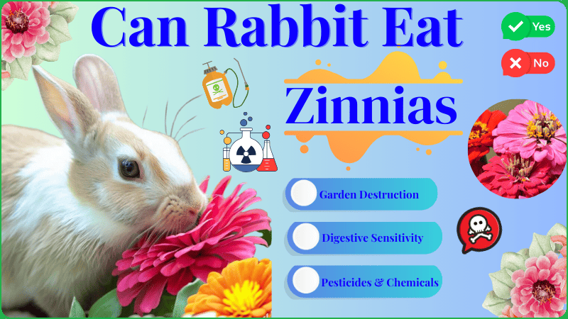 Do Rabbits Eat Zinnias (Plants, Flowers, and Seeds)? Facts & Solutions