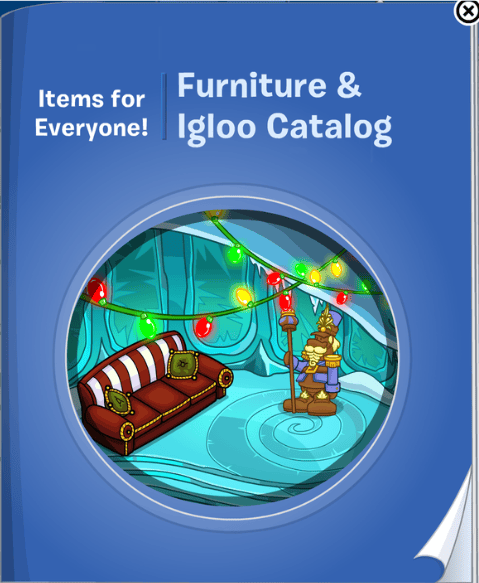 Furniture & Igloo Catalog December 2025 New Club Penguin NewCP Cheats