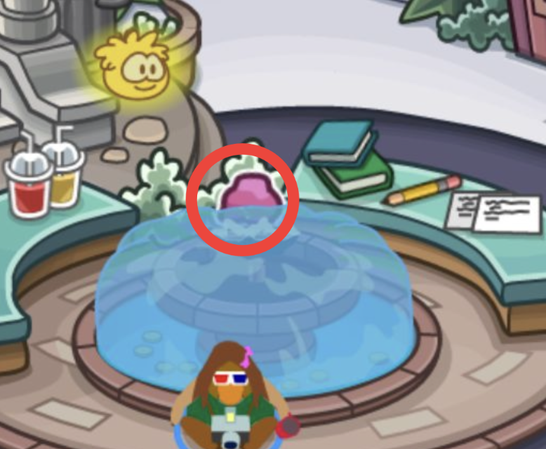 NewCP Puffle Party Guide - Puffle with Cupcakes Location 4