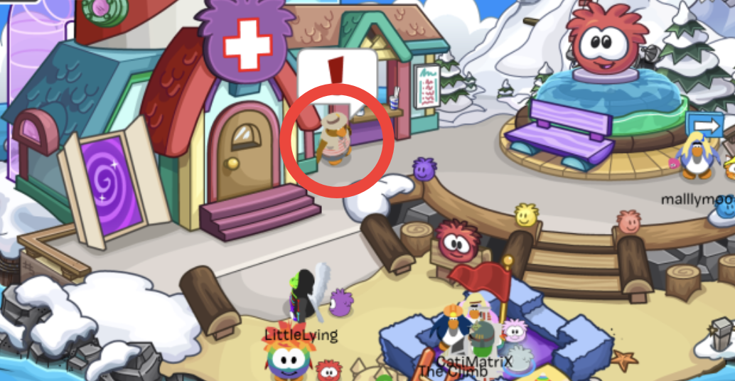 NewCP Puffle Party Guide - PH Location