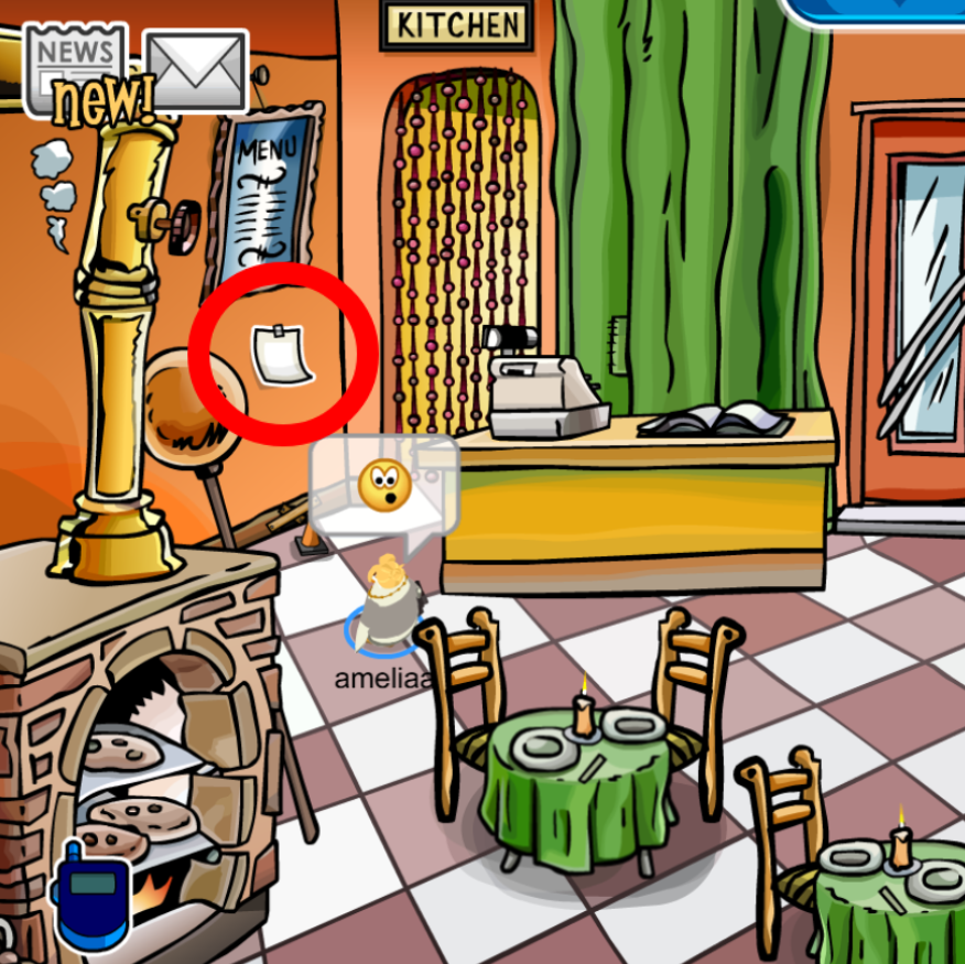 CPJourney Mouse Pin Pizza Parlor