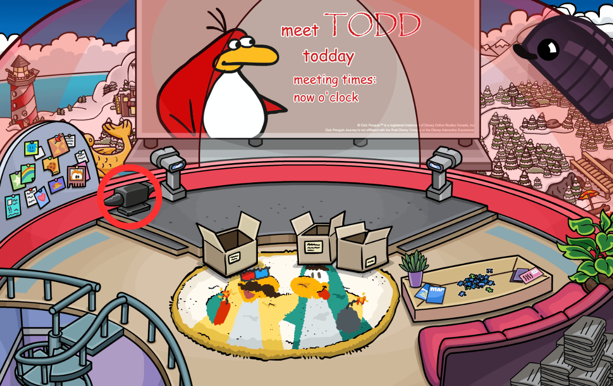 CPJourney April Fools 2026 Party Transformation Guide- Flat Penguin Transformation Location