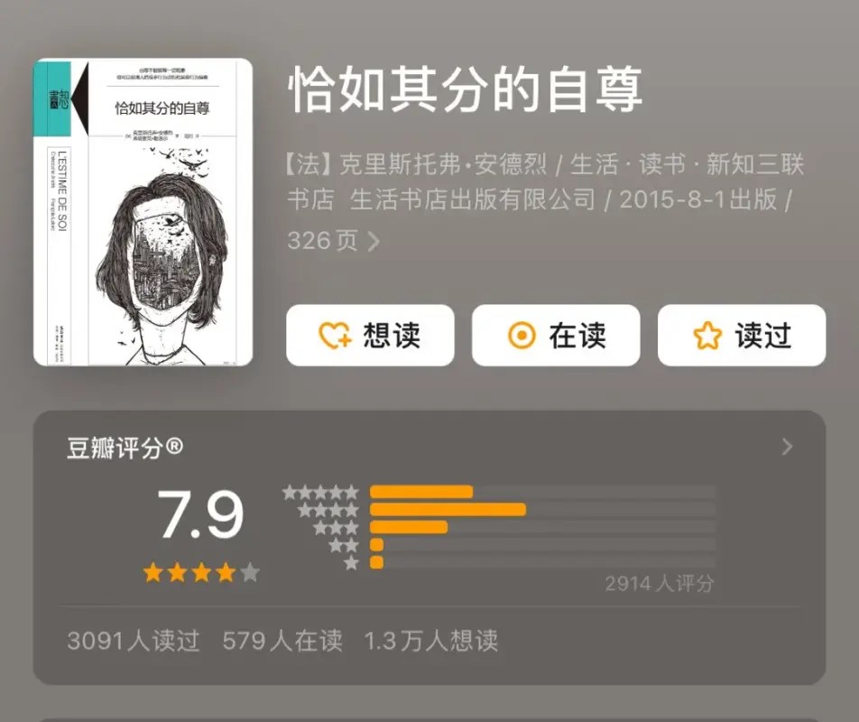 恰如其分的自尊