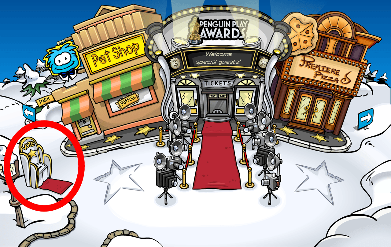 CPJourney Penguin Play Awards Voting Location