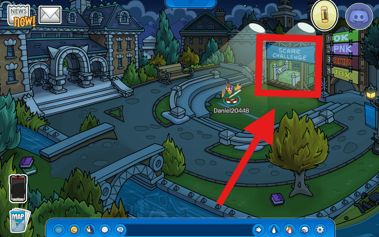 NewCP Monsters University Party Scare Games