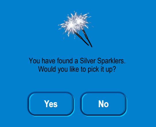 CPJourney 3rd Party Anniversary Trivia Bot Reward Silver Sparklers