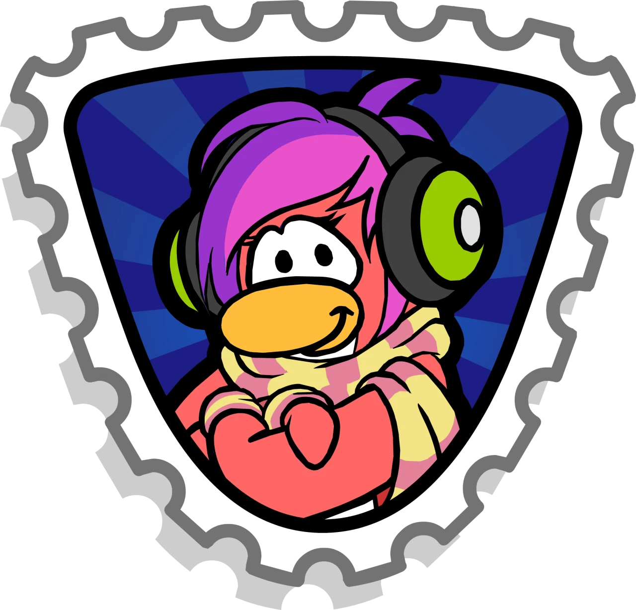 Club Penguin Journey Cadence Stamp