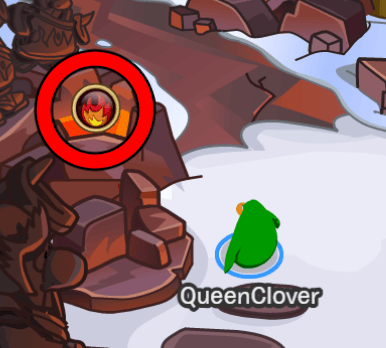 New Club Penguin Card Jitsu Party Flame Crystal at Snow Forts