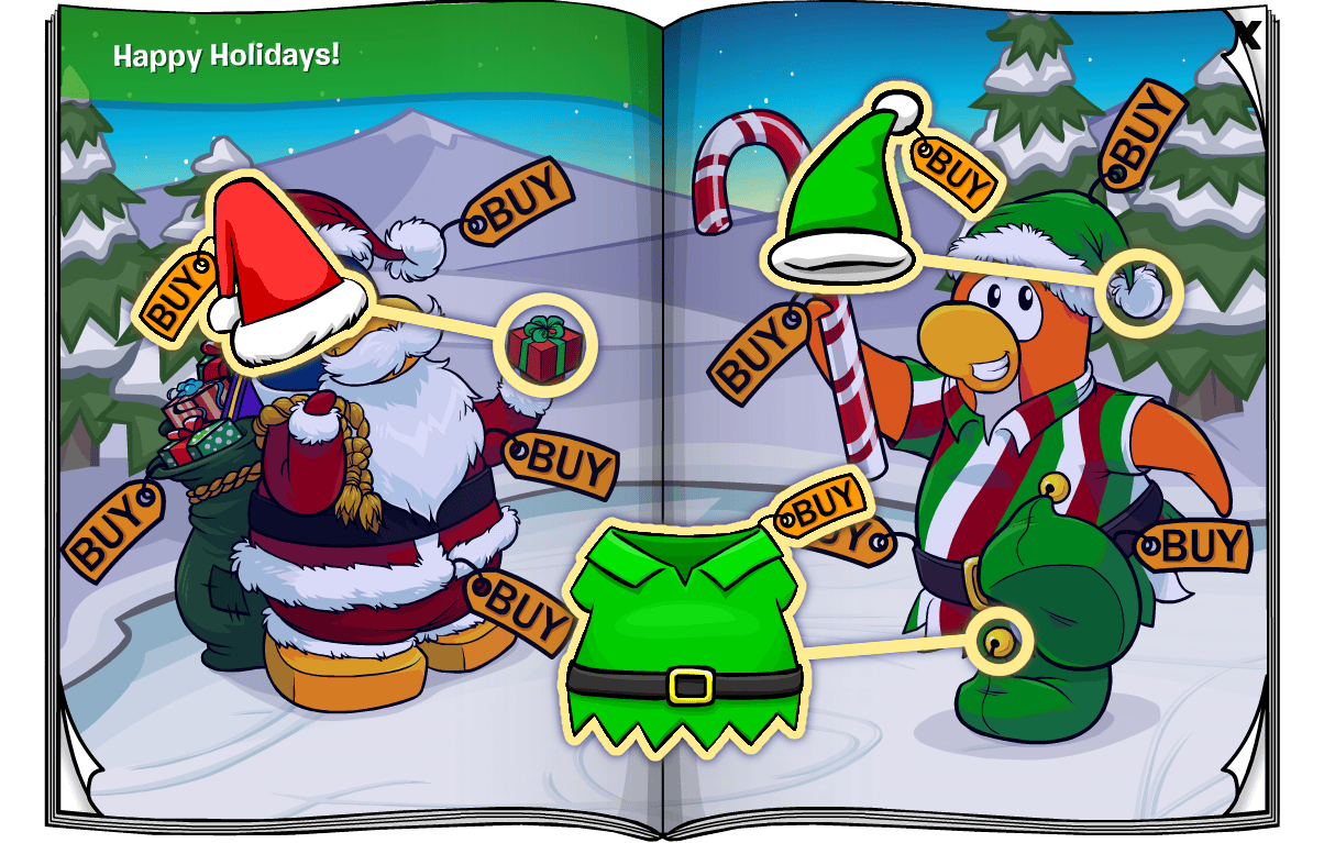 Club Penguin Zero CPZero Penguin Style December 2025 Catalog Secrets Page 2
