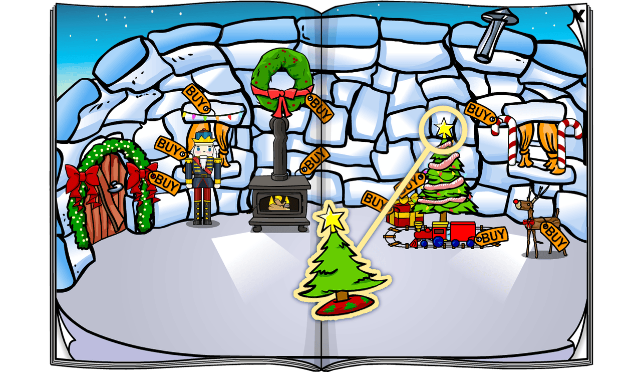 Club Penguin Zero CPZero Better Igloos December 2025 Catalog Secrets CPZ furniture guide hidden secrets Page 7