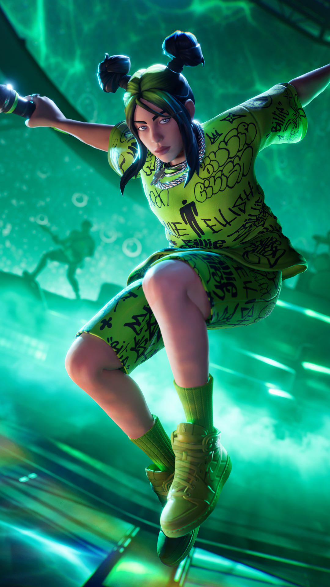 Billie Eilish IN FORTNITE : rbillieeilish