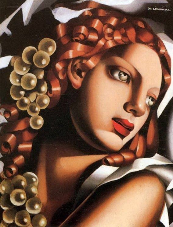 The Brilliance 1932 Painting By Polish Art Deco Artist Tamara De Lempicka Europe