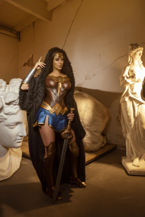 My cosplay of Wonder Woman