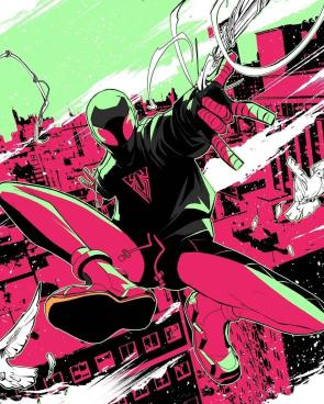 Miles Morales by Serg Acuña