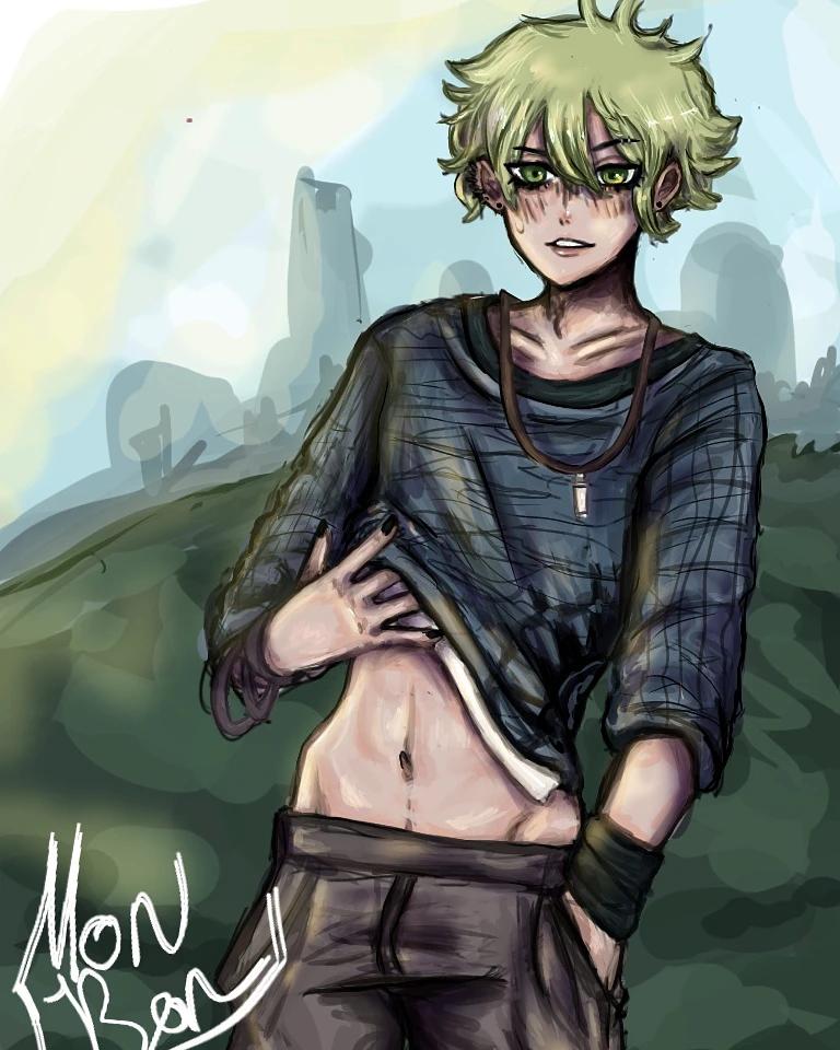 Rantaro fanart 😎