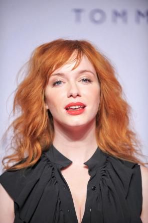 Christina Hendricks at the Tommy Hilfiger 25th anniversary celebration, 2010