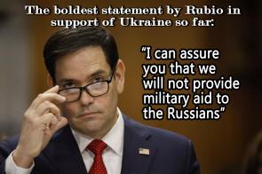 Rubio lays down the red line