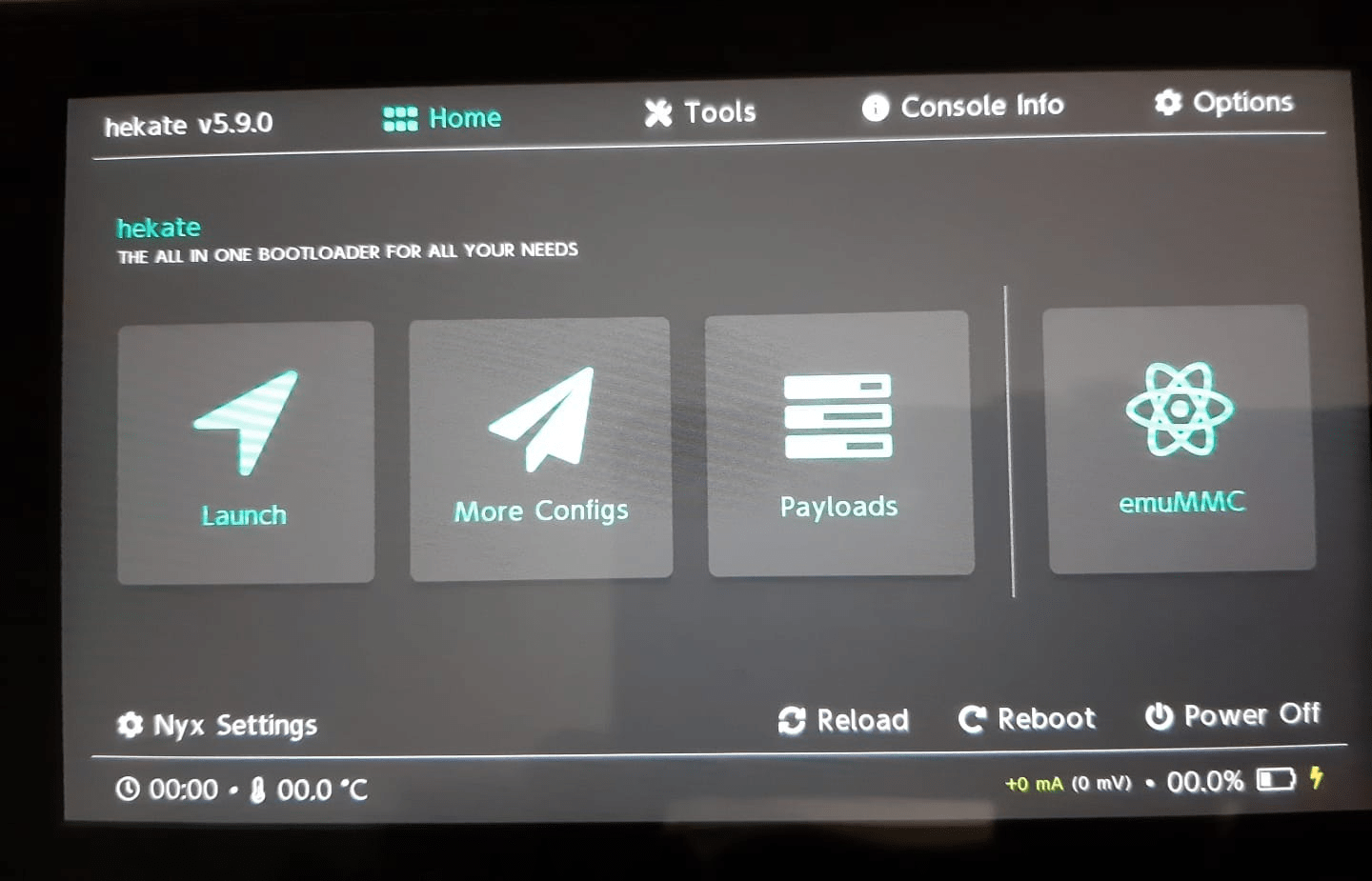 Frozen hekate after updating cfw