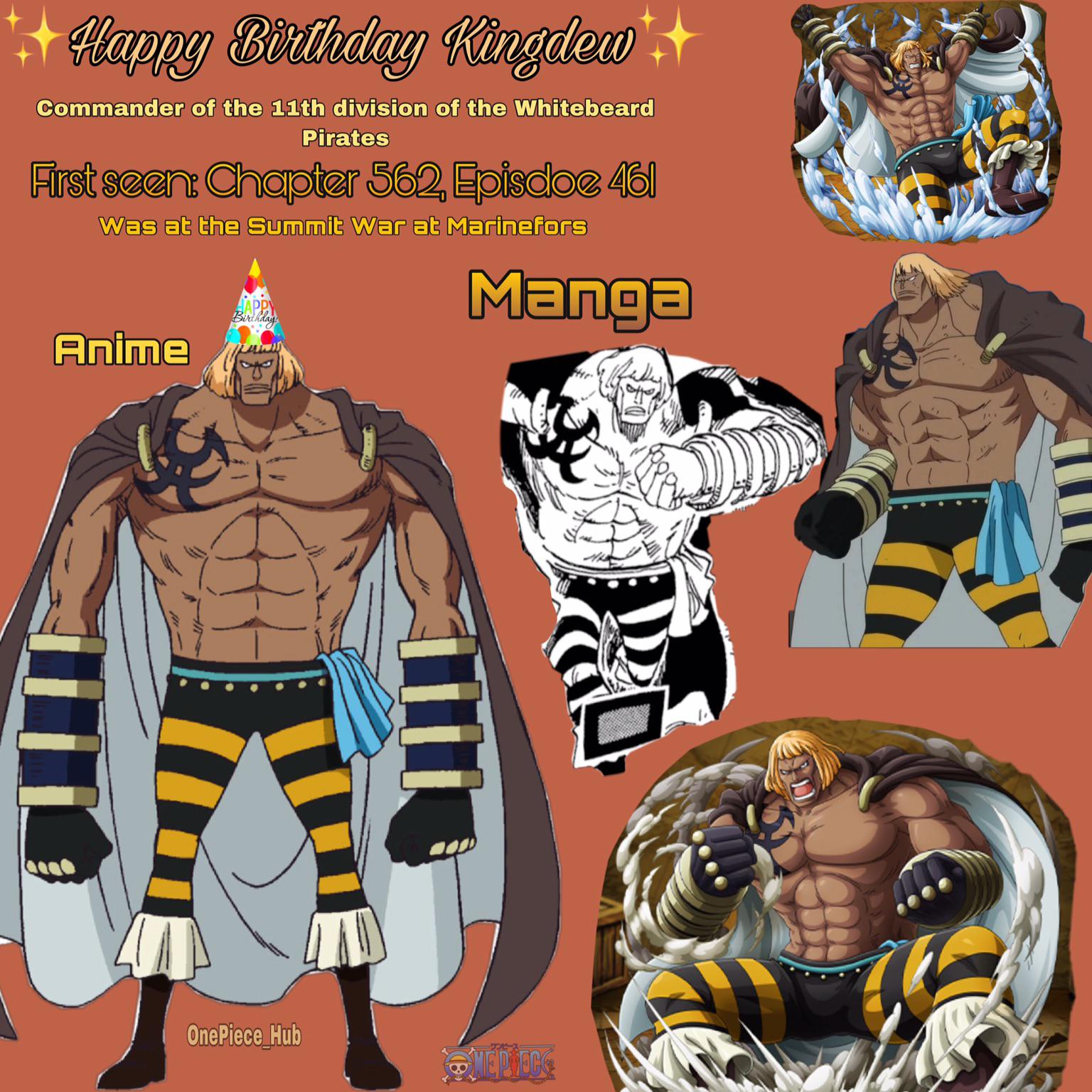 Today Is Kingdew S Birthday Onepiece