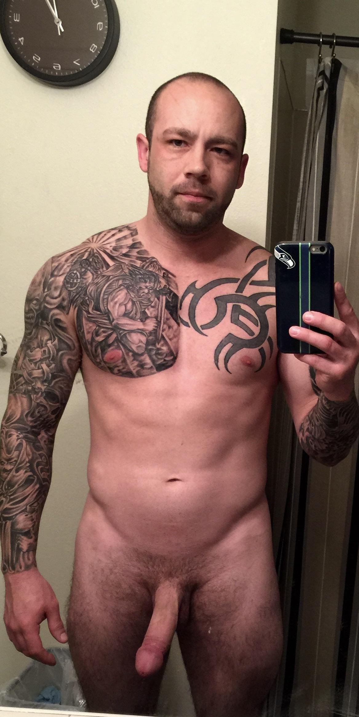 Cock, naked guy selfie, big dick, hard cock, dick pic, porn, nudity, dad cock, naked man, naked tattooed cock, dick, penis, nude guy, naked cock : rcockheadlovers
