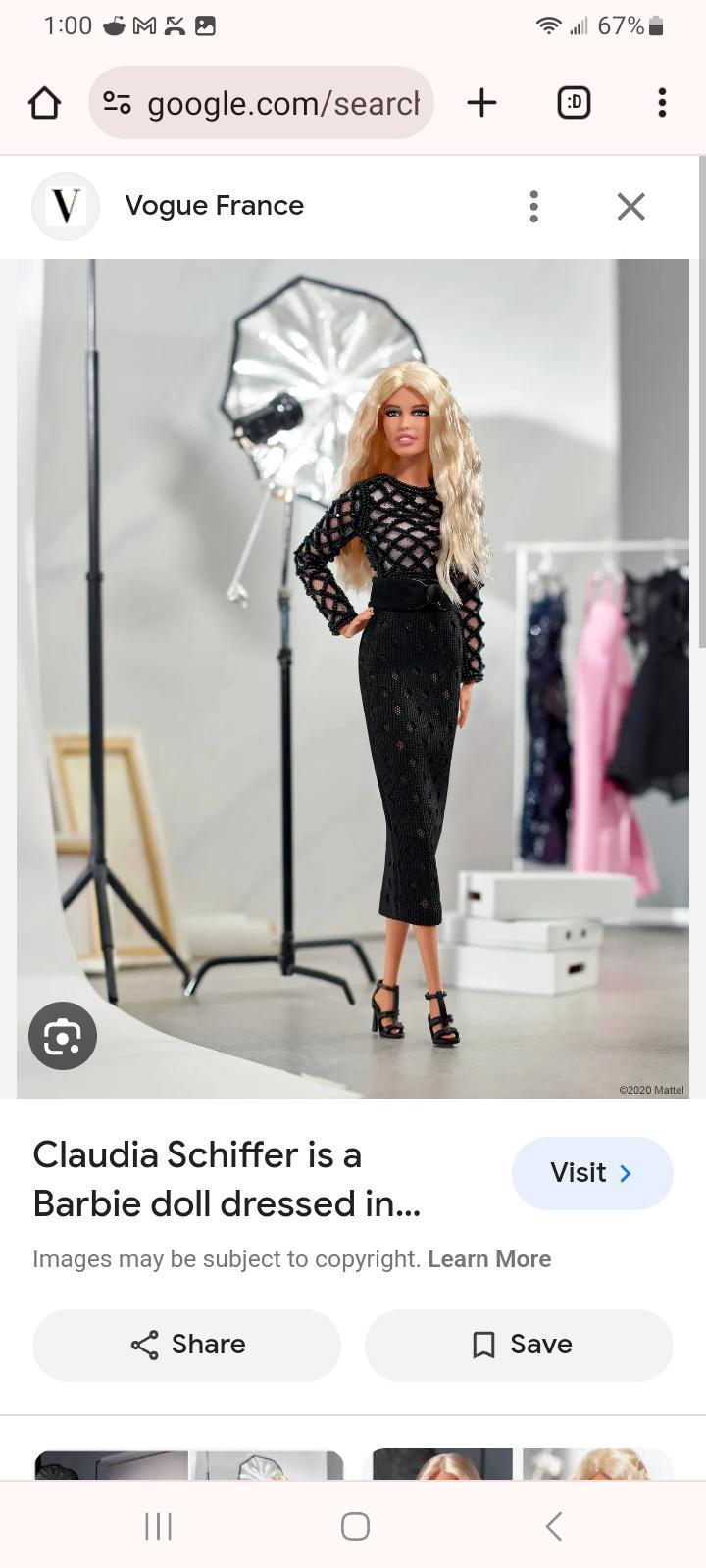 I am really torn after seeing a leak of the Claudia Barbie display box. 😭  Why does the dress look so ill-fitting, and her hair isnt quite right. I  wish they could