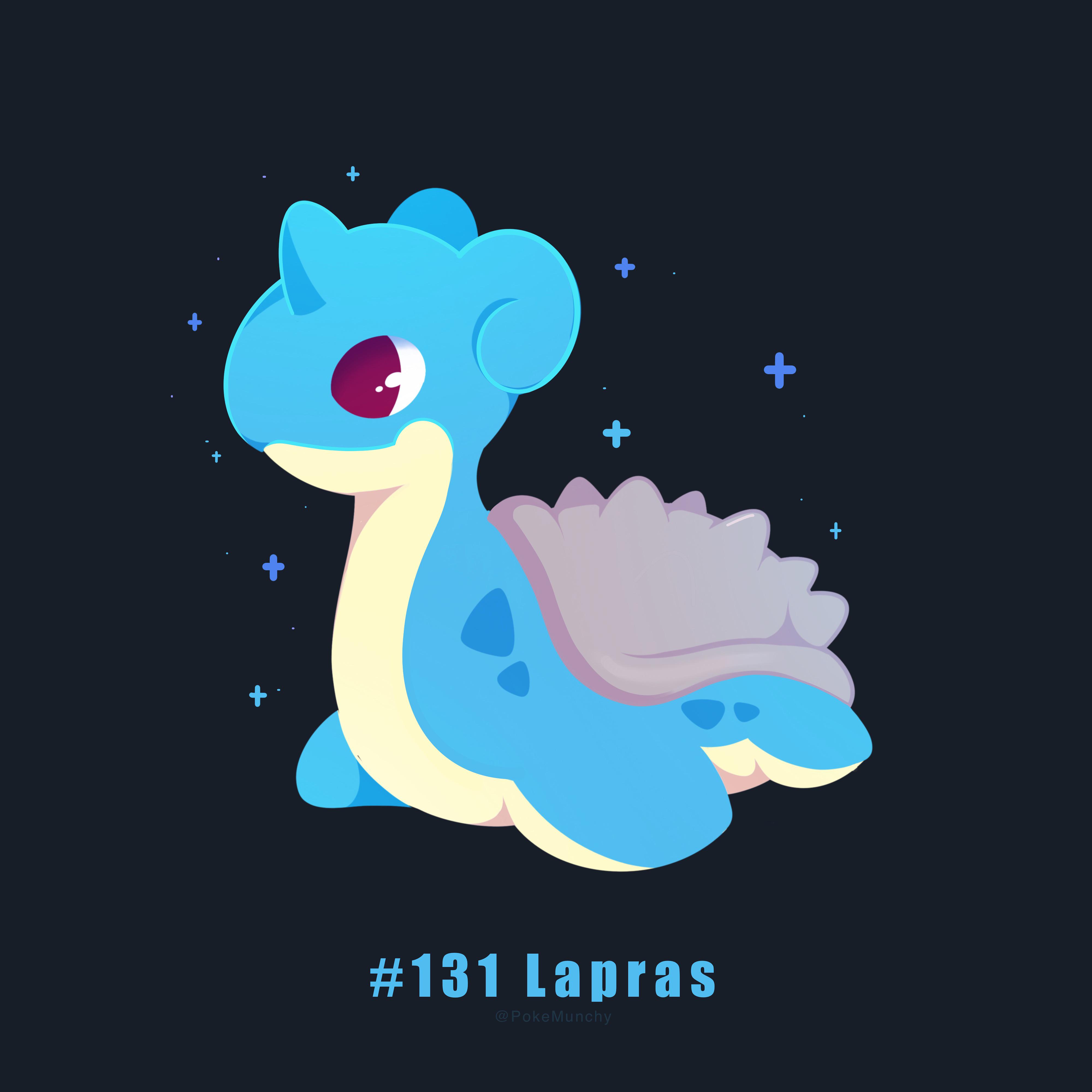 Lapras pokemon coloring page