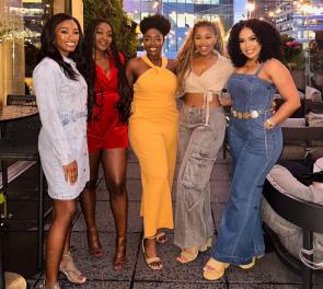 Brittany Bell, Valerie Agyeman, Hope Osemwenkhae, Somara Theodore and Star Harvey