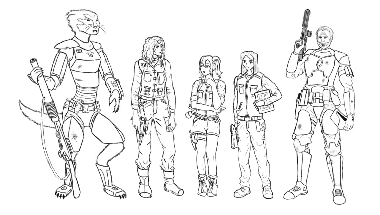 Across their selection of products, you will find a number of collectables: I M Drawing Our Star Wars Rpg Party Using An Anime Aesthetic C S R Animesketch