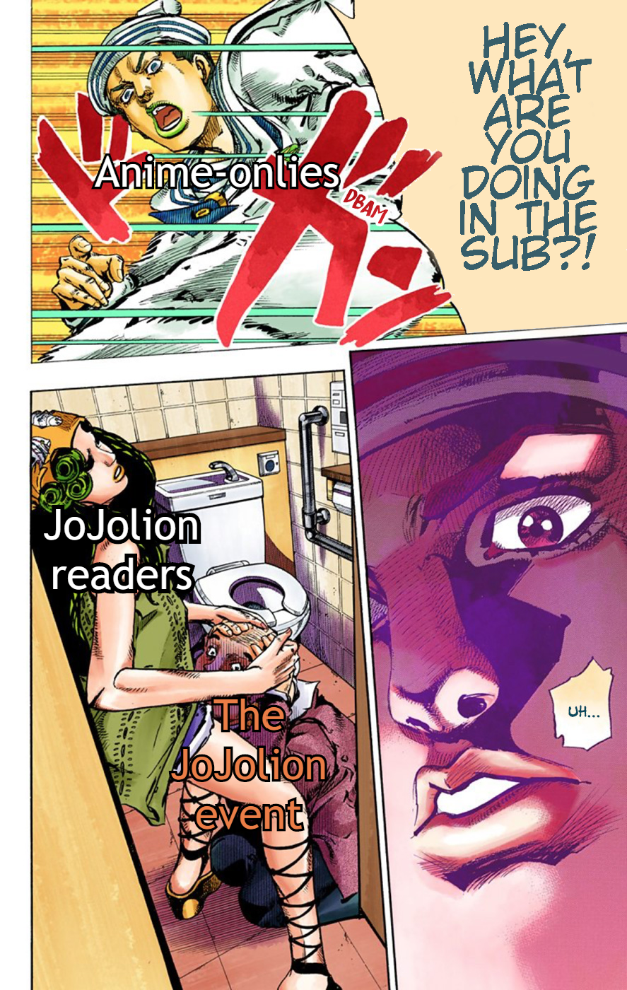 JoJolion fans seem to enjoy this event a lot : rShitPostCrusaders