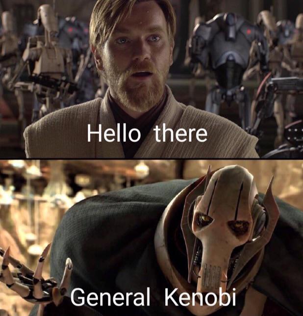 Join us for a beginner's guide to meme stocks and how to approach them. Let S Not Forget That The General Kenobi Meme Wouldn T Have Been Born Without Obi Wan Giving Up The High Ground R Clonewarsmemes