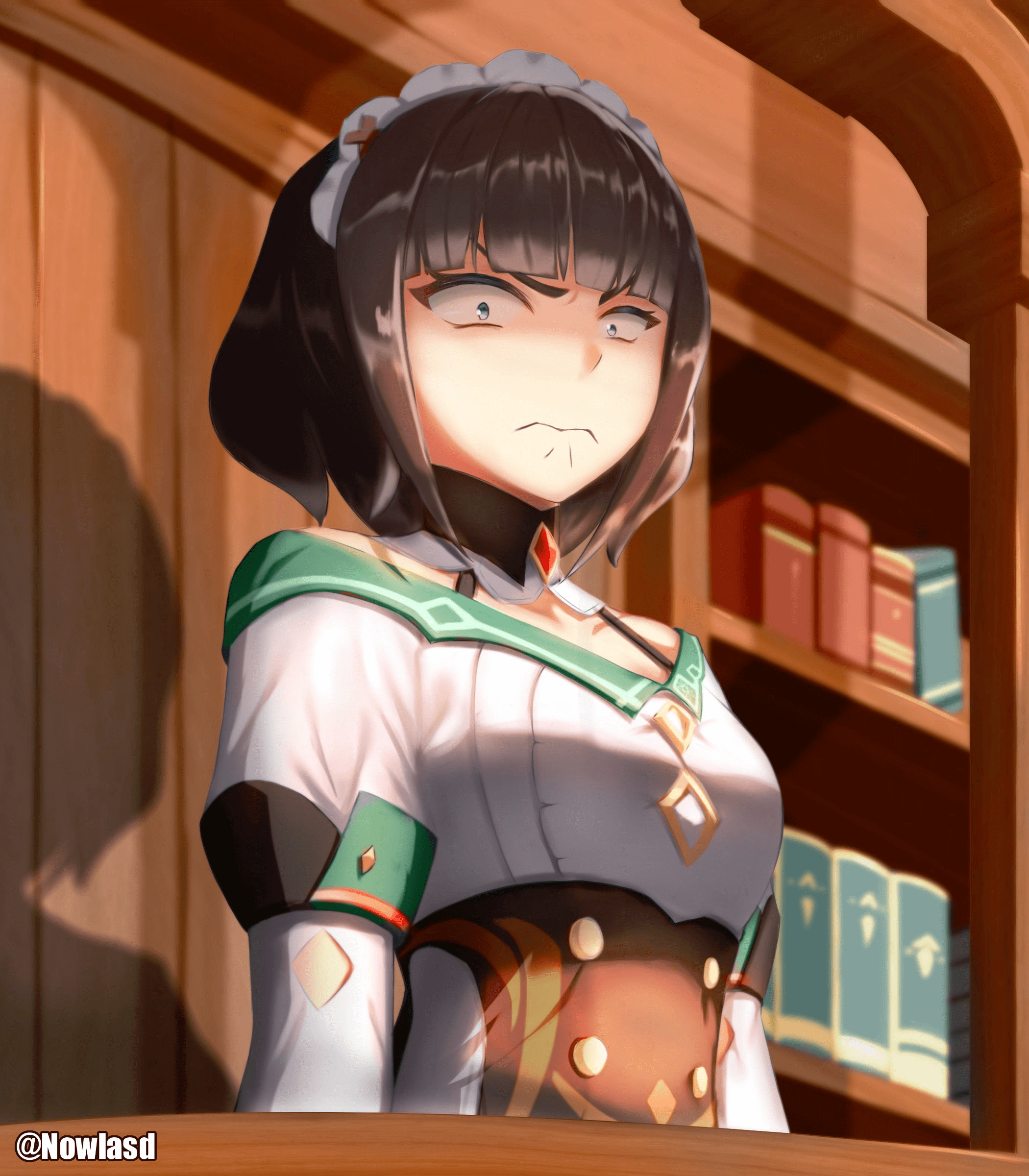 I Want You To Make a Disgusted Face... Katheryne Fan Art : rGenshin_Impact