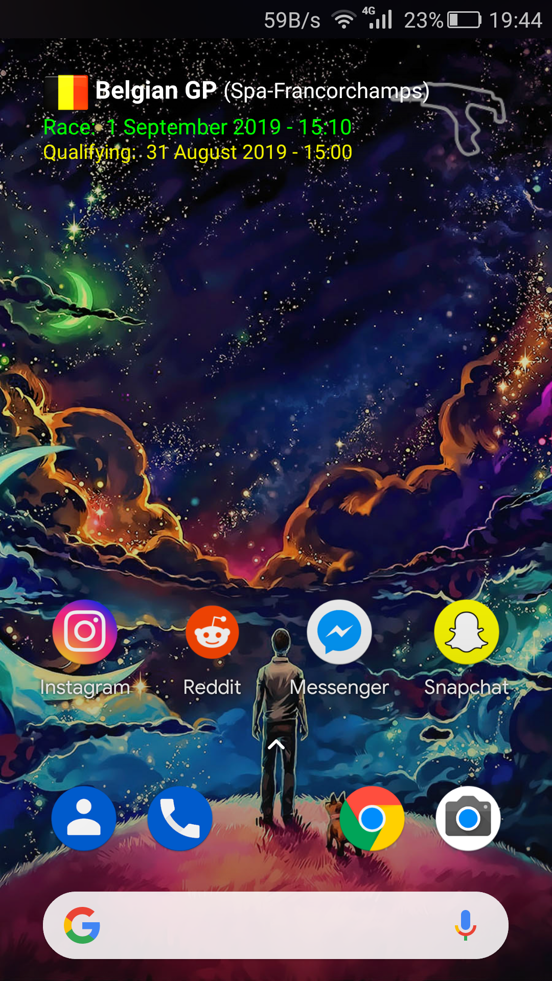 There Is An App That Adds A Widget To Your Home Screen With