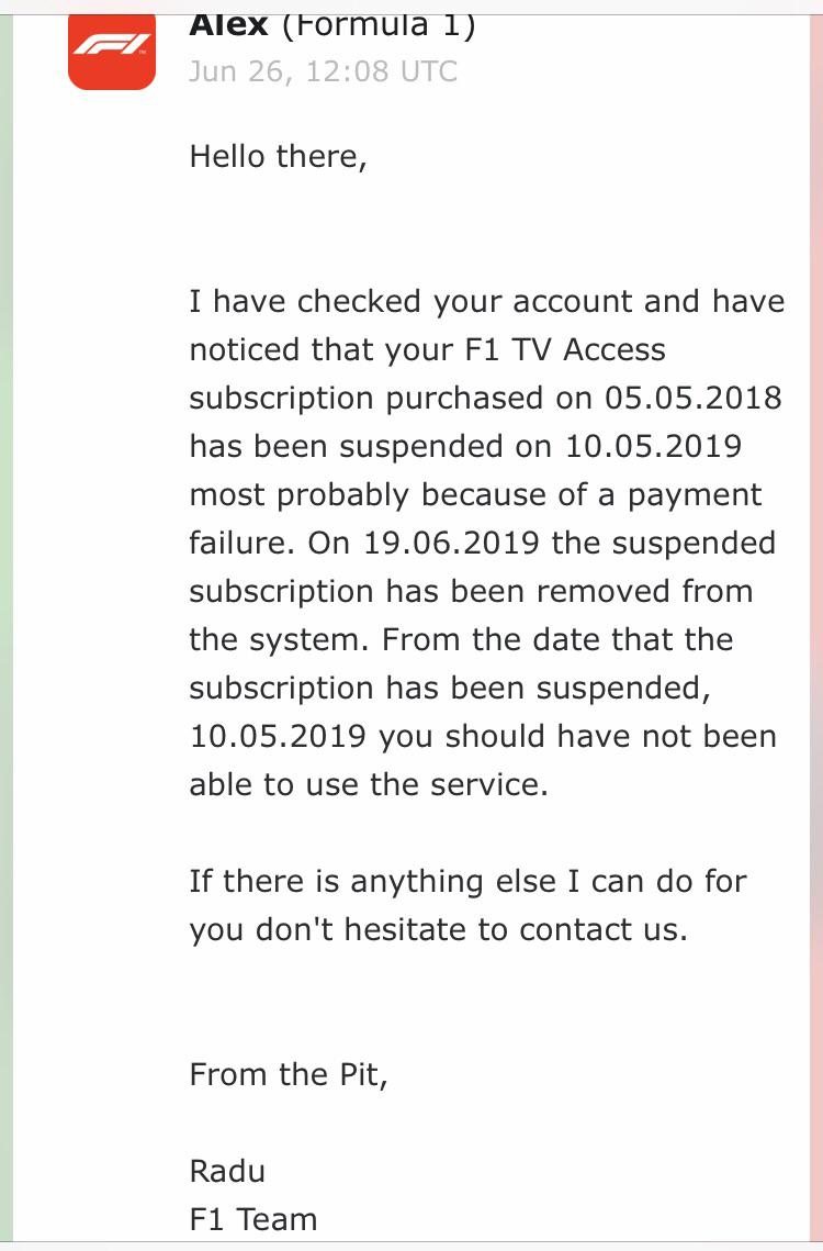 Psa If Your Payment Method Fails Your Subscription Won T