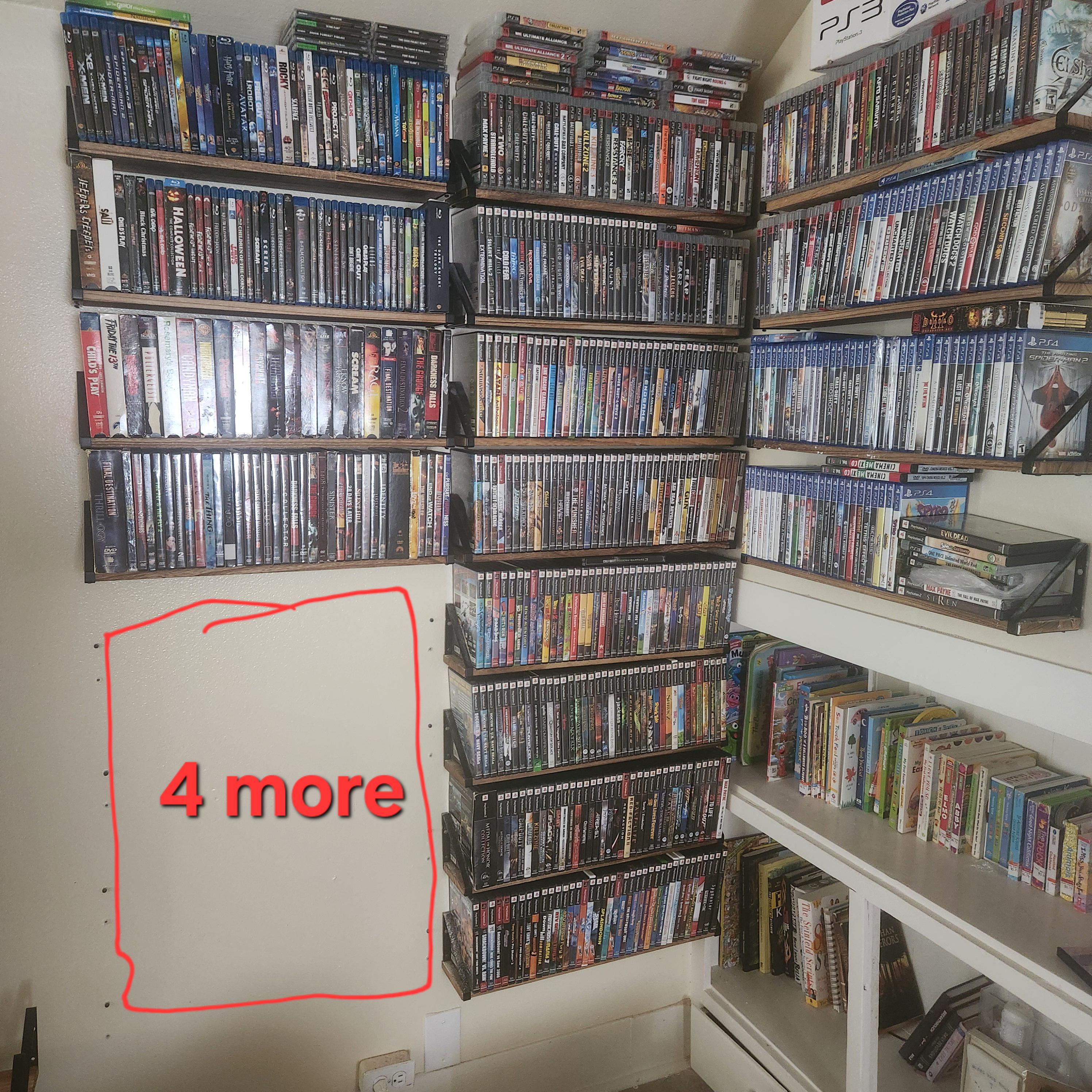16 wall shelves, 15lbs each hung up on drywall, too much weight? : rHome