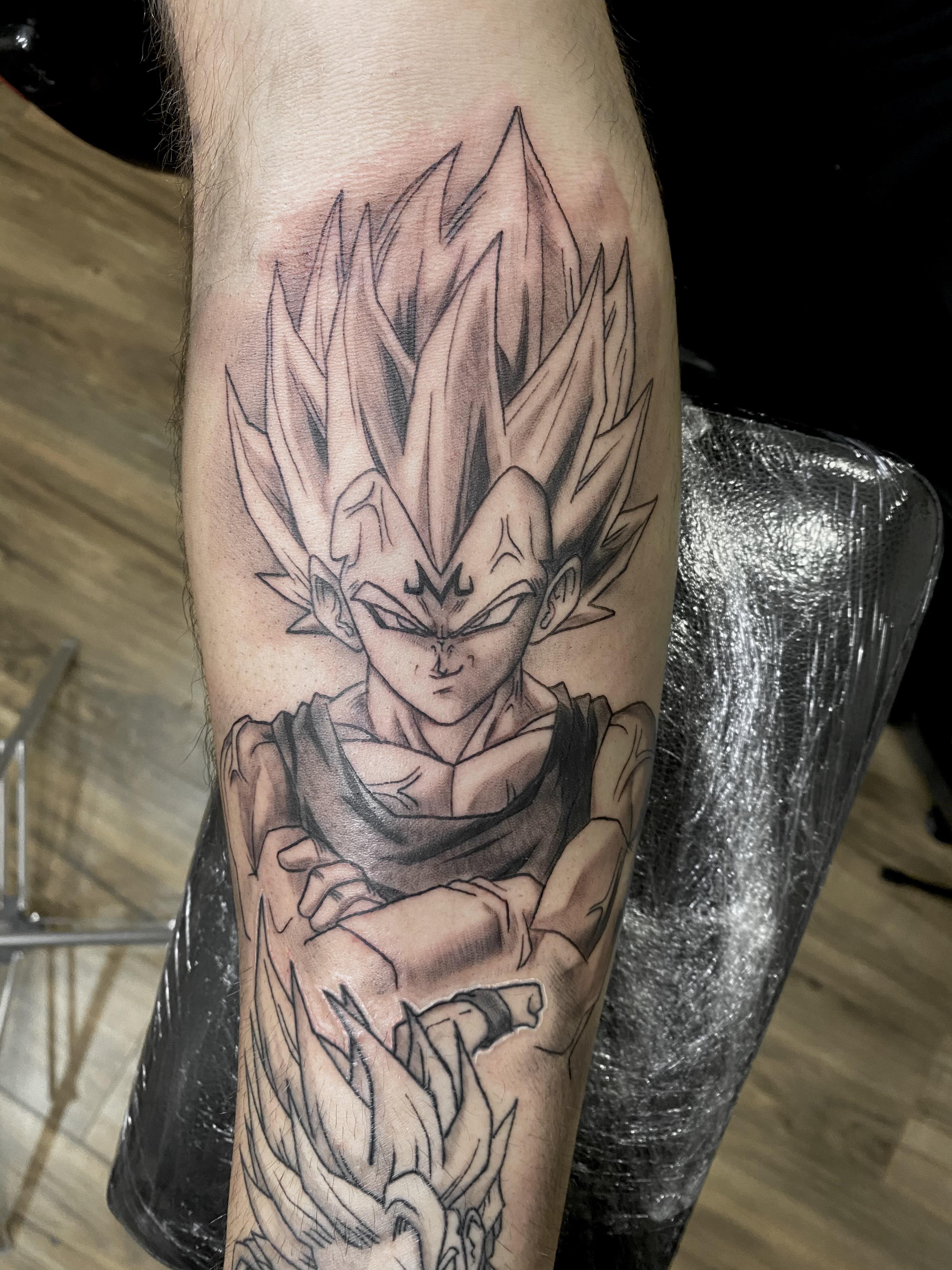 Majin Vegeta Tattoo I Did The Other Day : R/Dbz 4032_x_3024_jpg