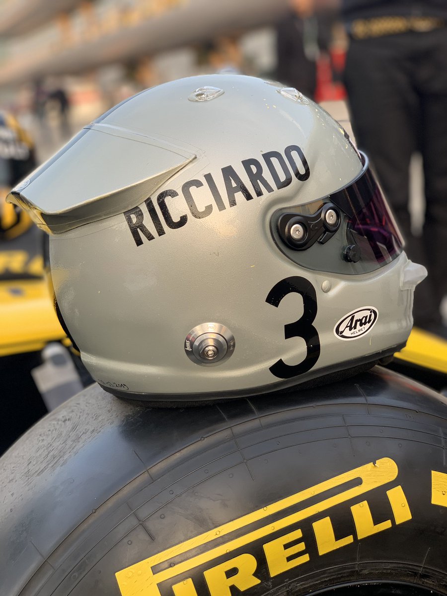 Ricciardo S Helmet For 2019 Chinese Gp High Res Formula1