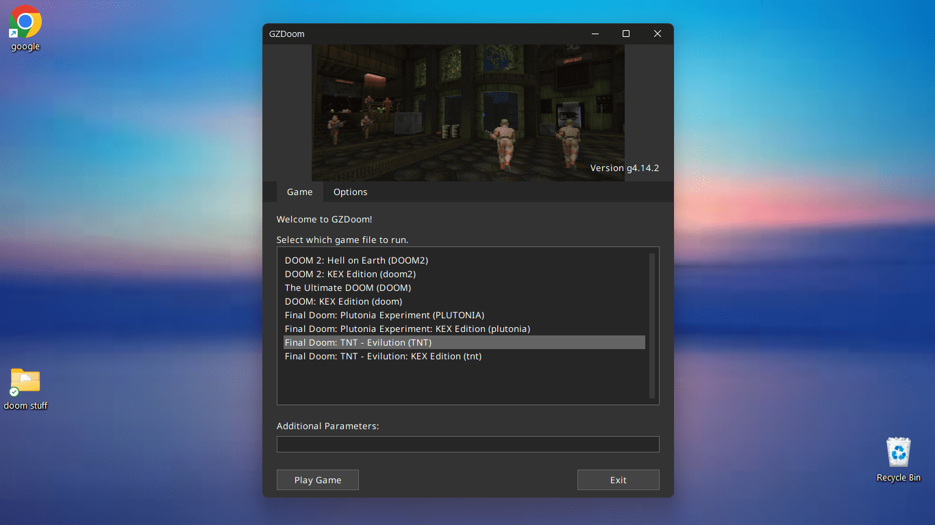What Is The Map In The Gzdoom Menu From R Doom You Got The Shotgun 
