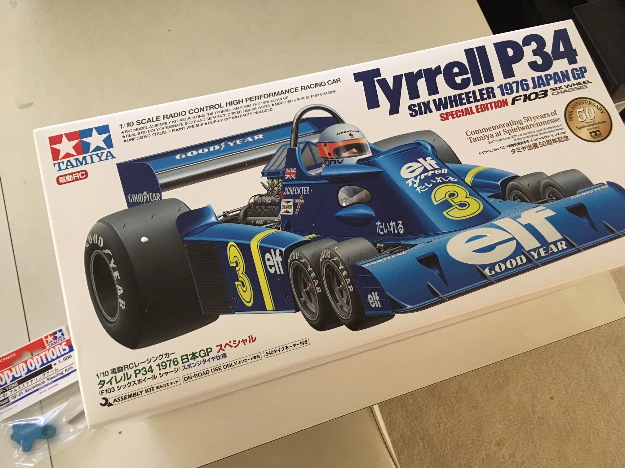 Tamiya Tyrrell P34 F1 Reissue Available Now Sorta Rccars